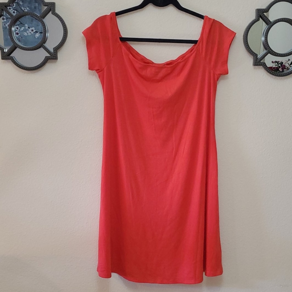 Rue21 Coral Skater Dress